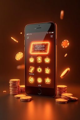 Smartphone avec l’app Casho Bet